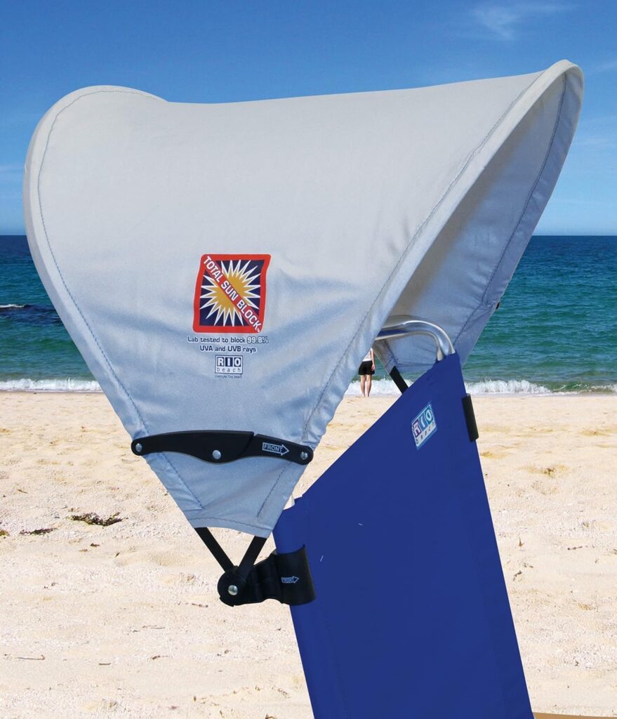 Rio Beach MyCanopy Personal Chair Sun Shade, Navy